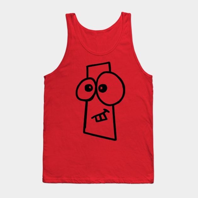 Square heads – Moods 11 Tank Top by Everyday Magic